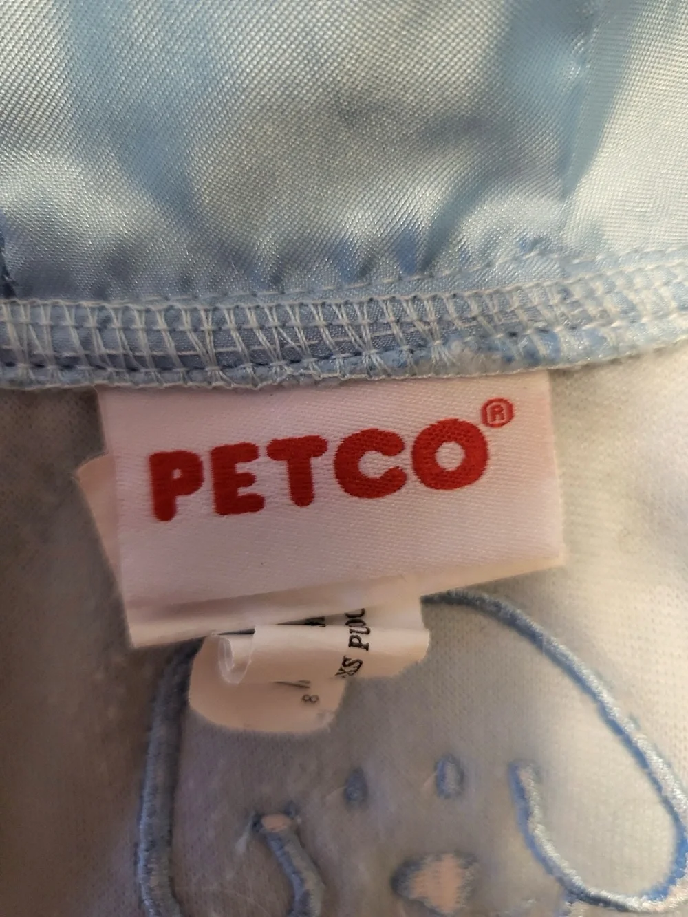 Petco dog hoodie